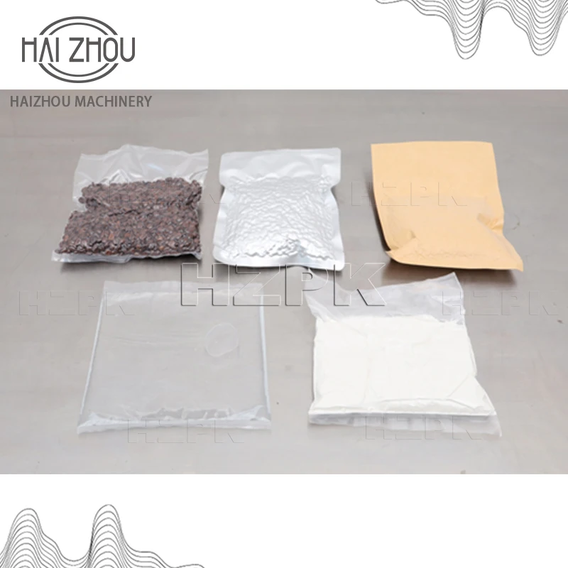 HAIZHOU Commercial Vacuum Sealer Machine Automatic Chamber Food Packaging Machine Desktop Stainless Steel Sealer for Meat Fruit view 5