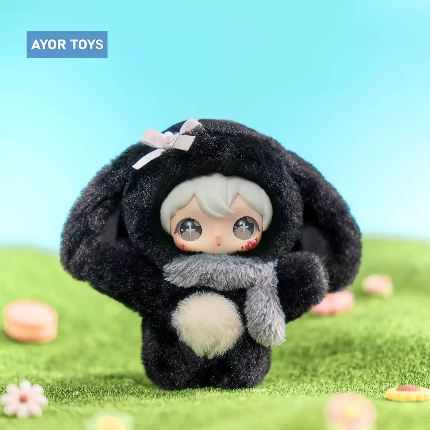 

AYORTOYS ShyShy Shiny Little Rabbit Series Blind Box Toys Kawaii Anime Action Figure Surprise Mystery Box Dolls Girls Gift