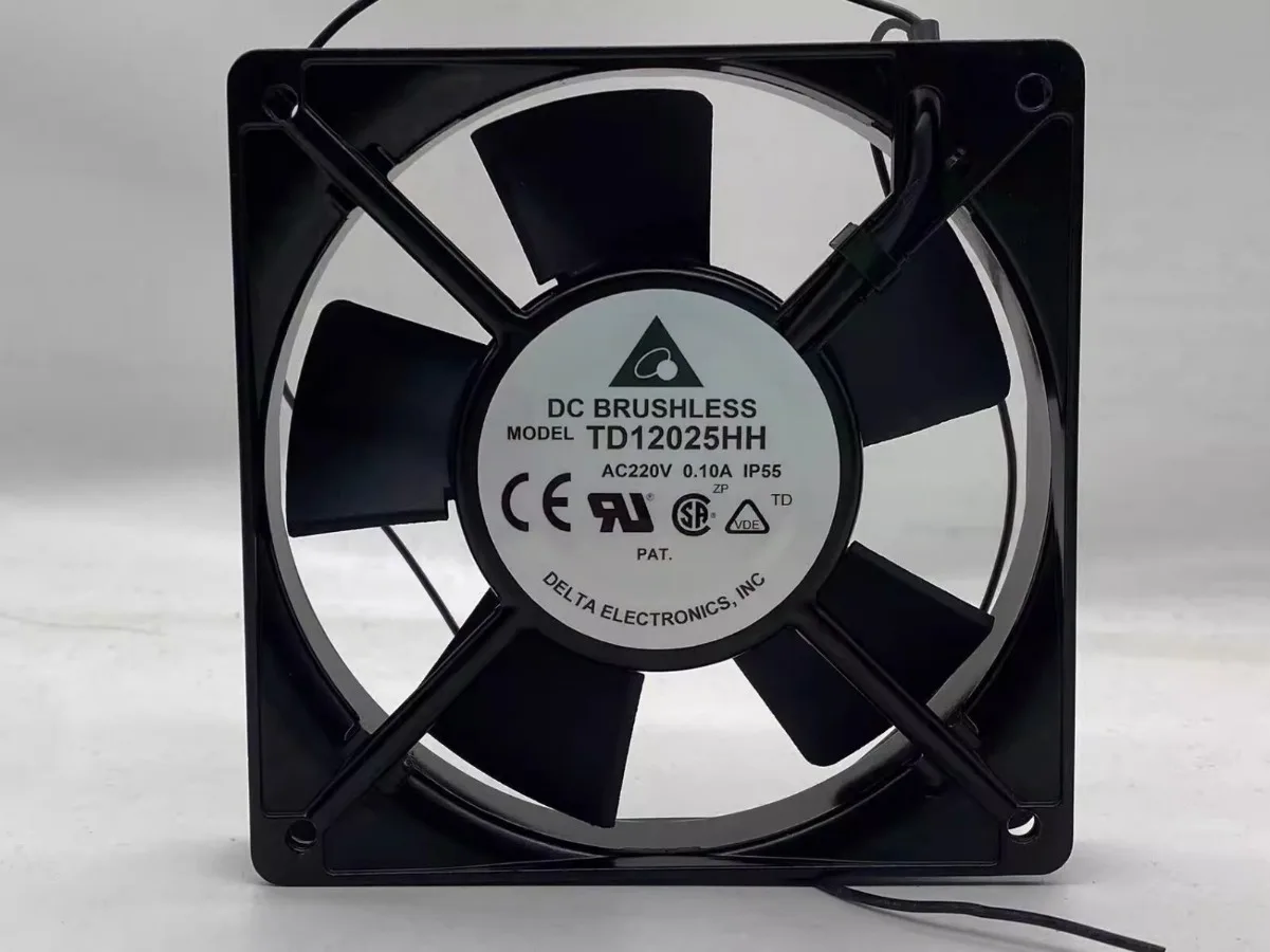 

For Delta TD12025HH AC220V 0.1A 12CM Axial Cooling Fan