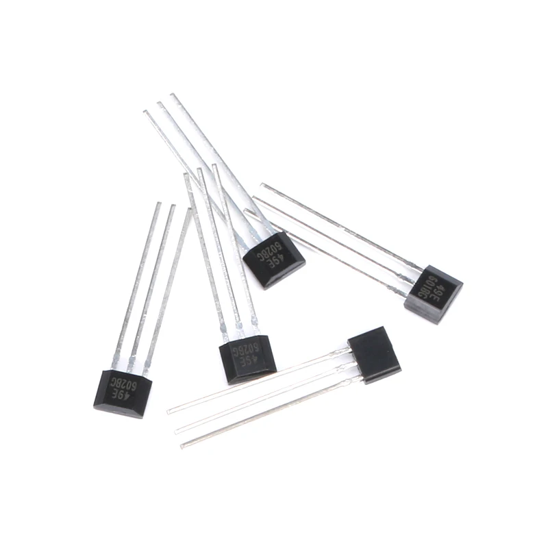 10 pcs 49E Hall Element OH49E SS49E Hall Effect Sensor Linear Switch