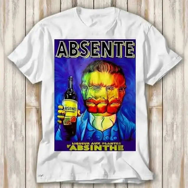 Absinthe Vincent Van Gogh T Shirt Top 4206