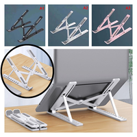 Laptop Stand Portable Holder Foldable Aluminum Alloy for Notebook Tablet Stand