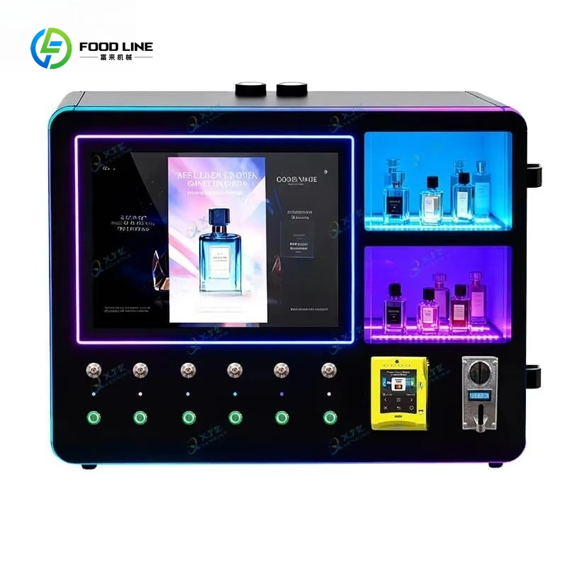 

Unmanned Self-service Table Wall Mounted Perfume Vending Machine Small Smart Cologne Perfume Spraying Vending Machine