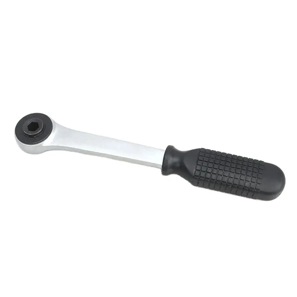 Corner Hollow Inner Hole Front And Back Quick Ratchet Wrench, Hexagonal Through Center Dual-Purpose