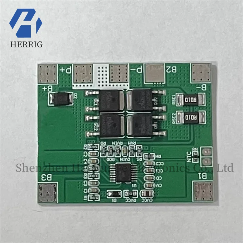 

4 series 12.8V lithium iron phosphate protection board 14.4V 16.8V 18650 lithium battery protection board 14A limit 20A