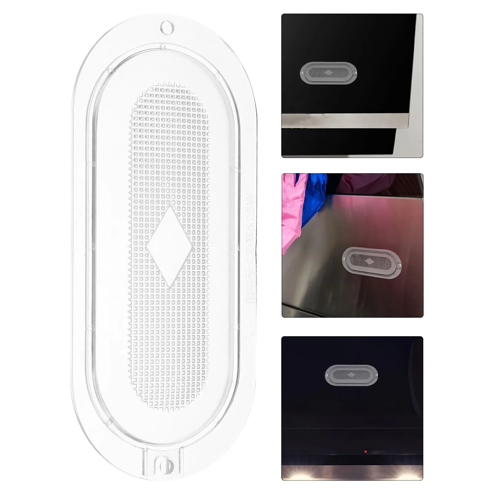 2 stücke Dunstabzugshaube Lampenschirm Ersatz Rauch Maschine Abdeckung Küche Schreibtisch Kunststoff Glühbirne Bord Led-lampe Rohr