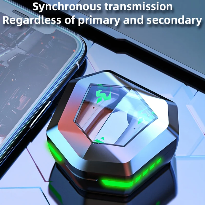 1PC N35 HIFI TWS Bluetooth Gaming หูฟังไร้สายหูฟังสเตอริโอสําหรับเกมกีฬา