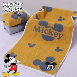 Disney Mickey Mouse Cartoon Face Towel Water Absorption Hair Shower Towels Soft Pure Cotton Towel Bathroom Home Adults Towel