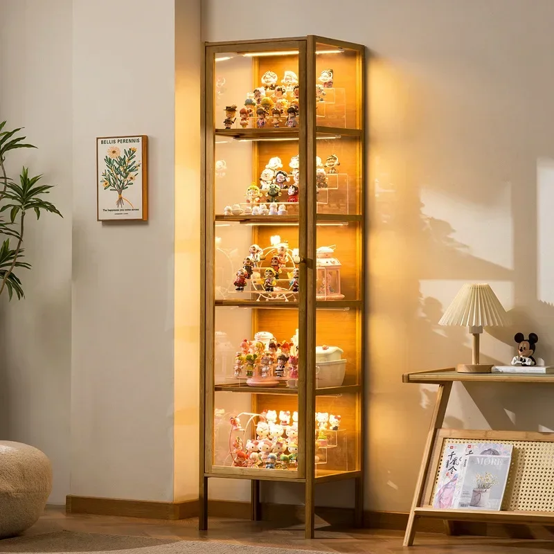 Display Cabinet Acrylic Transparent Dust-proof Display Stand Lego Blind Box Ornament Model Storage Cabinet Display Cabinet