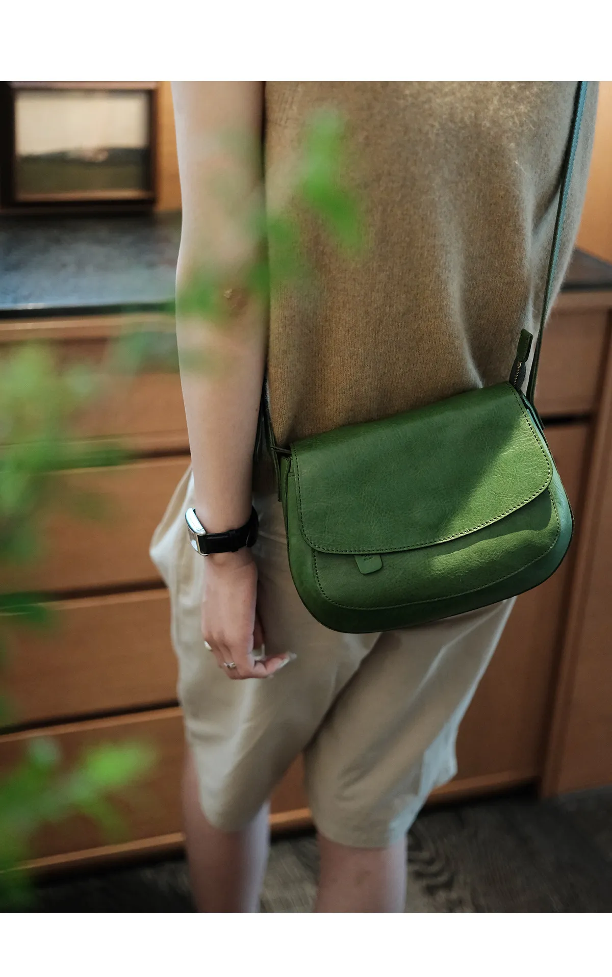 PNDME lässige Vintage-Umhängetasche aus Rindsleder für Damen, modische Joker-Weekender-Tages- und Luxus-Schultertasche aus echtem Leder – Detail 12