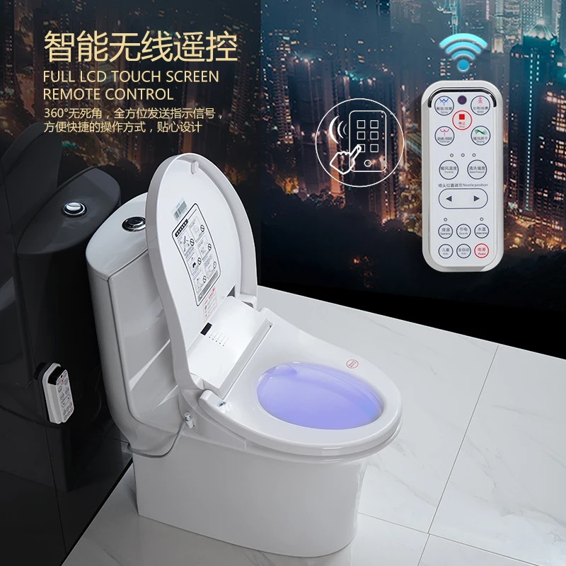 STLF Chaozhou Venda quente Inteligente Closestool Bidé de vaso sanitário inteligente Capa de assento integrada