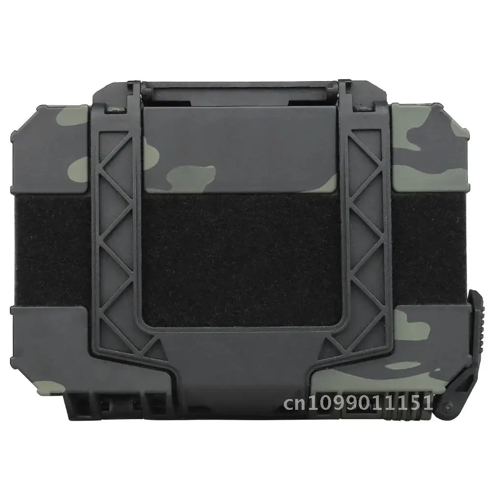 Tactische ABS Instant Equipment MOLLE voor Airsoft Vest Outdoor Box Beschermende jachtdoos Opbergtas Tas Waterdicht