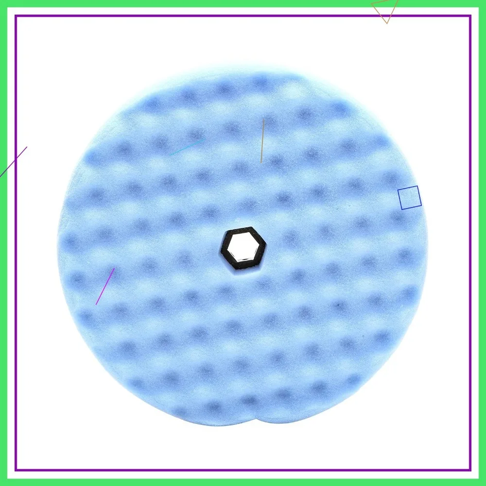 Ultrafeines Schaumstoff-Polierpad, doppelseitig, 20,3 cm, für glatte, glänzende Oberflächen