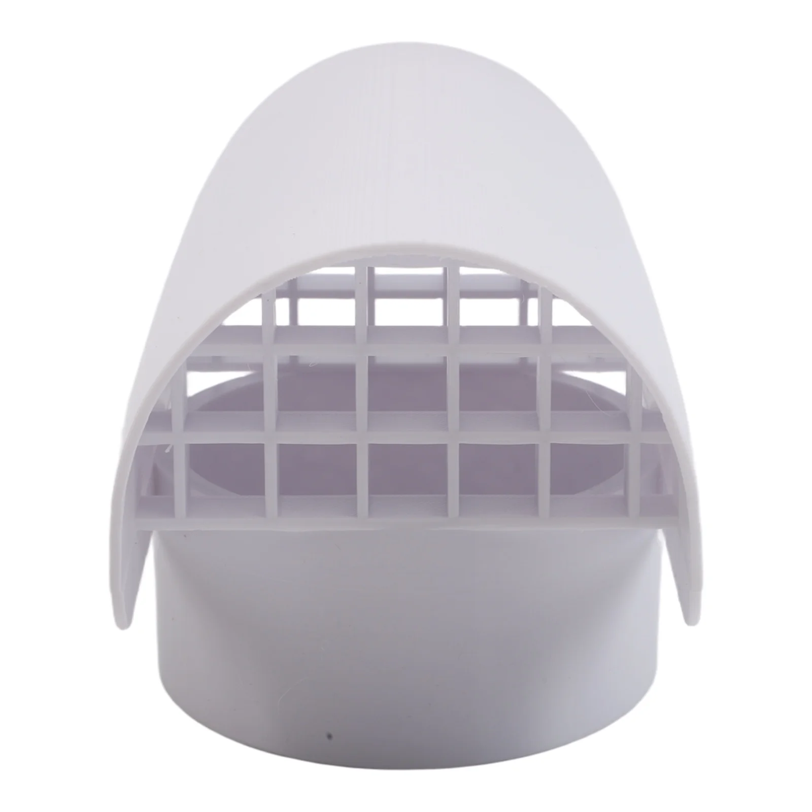 3 Inch PVC Roof Vent Cover For Radon Fan Port Smoke Ducts Weather Resistant Animal Protection Central Heating Parts