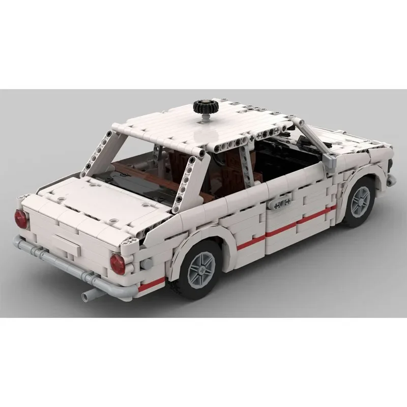 MOC- 197559   Wit Nieuw Supercar Racing Bouwsteenmodel • 1705 Onderdelen Educatief Jongen Kinderen Kerst Bouwstenen Speelgoed Cadeau