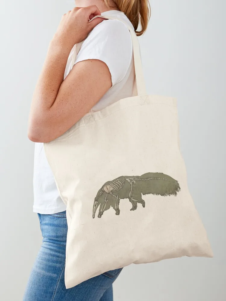 

Anteater Skeleton Tote Bag Shopping bags Lady bags reusable grocery bags Custom bag