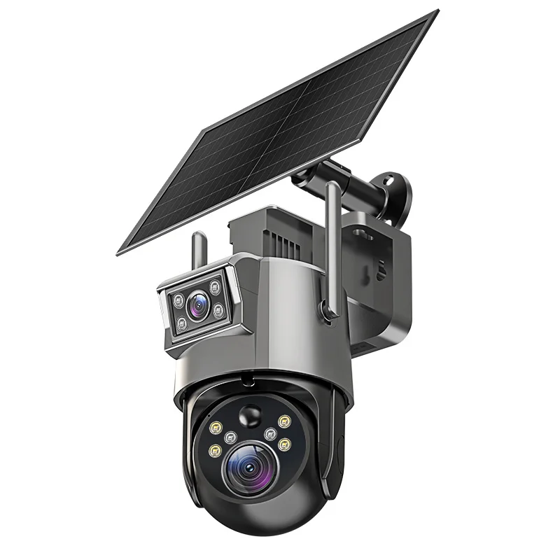 UBOX 20X زووم بصري 4G بطاقة Sim WIFI Dual Len كاميرات لاسلكية تعمل بالطاقة الشمسية CCTV PTZ كاميرا IP للشبكة الخارجية #1