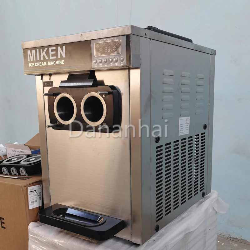 

Multi Functional Bt-618Ctb High-Quality Electric Ice Cream Machine Desktop Professional Stainless Steel Chocolate Sundae Machine