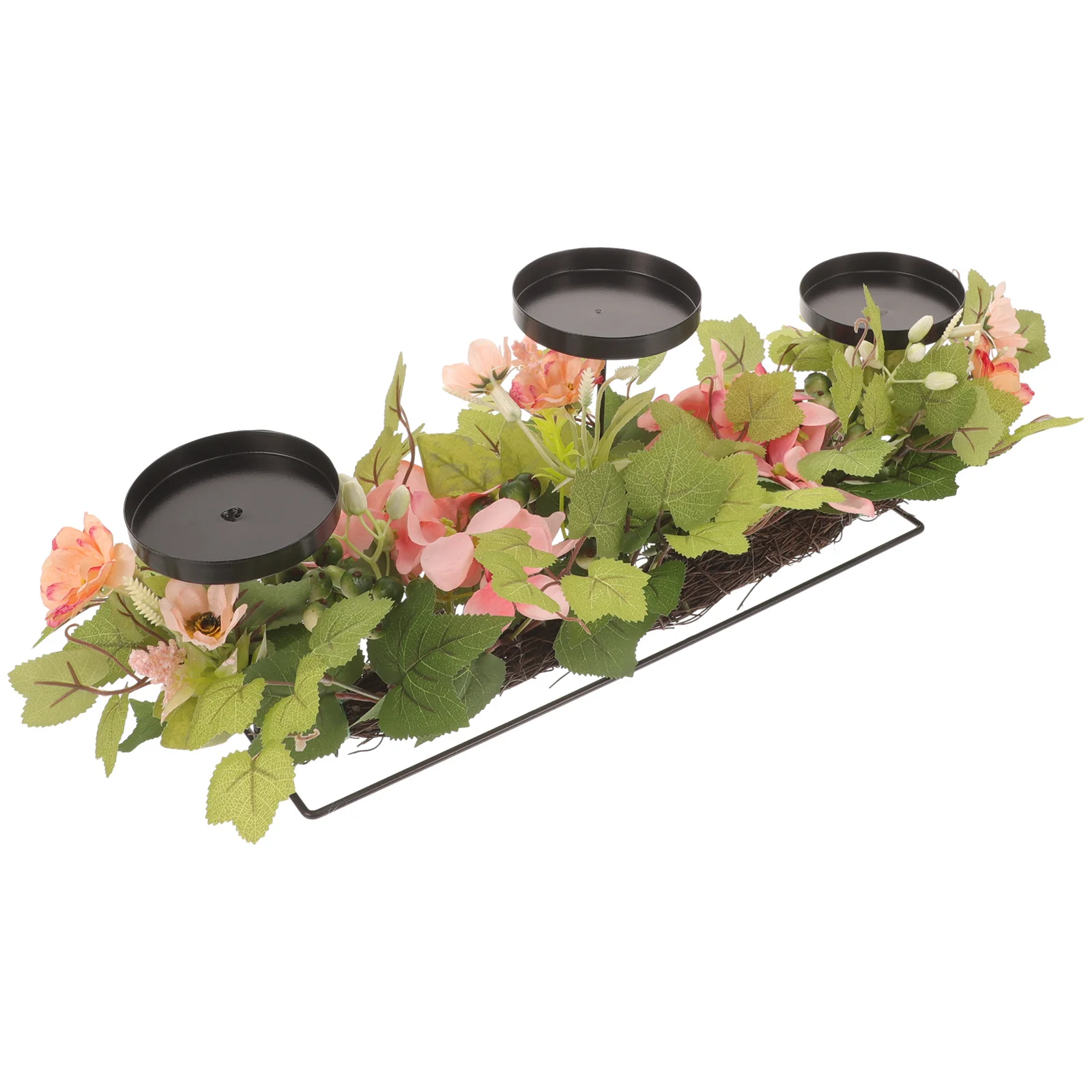 

Simulation Decoration Fake Flower Holder Tabletop Stand For Dinner Wedding Party Decor Flower Arrangement Ornament