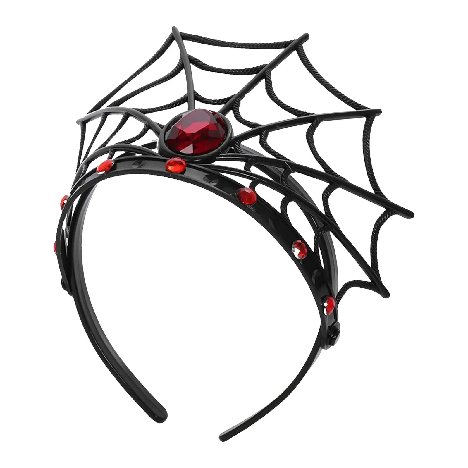 Halloween Headband Cosplay Traje Acessórios, Headwear, Web Hair Hoop, Headdress Hairband para Performance, Performances de Palco