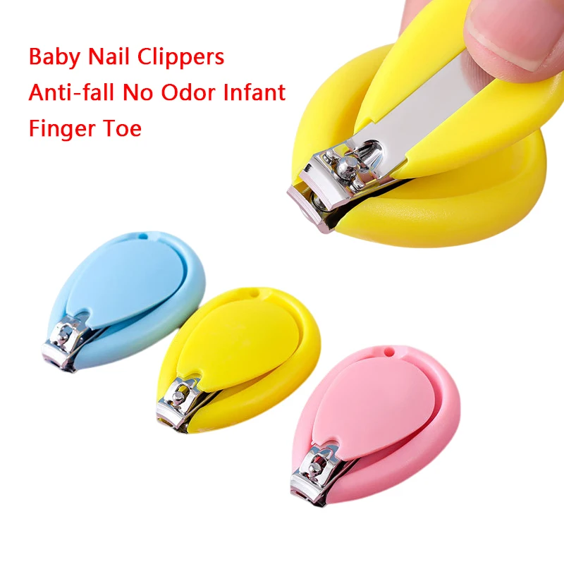 Nail Clipper Anti-fall No Odor Infant Finger Toe Trimmer Baby Nail Care Tools Kids Nail Clippers Healthy Baby Nail Cutters Light