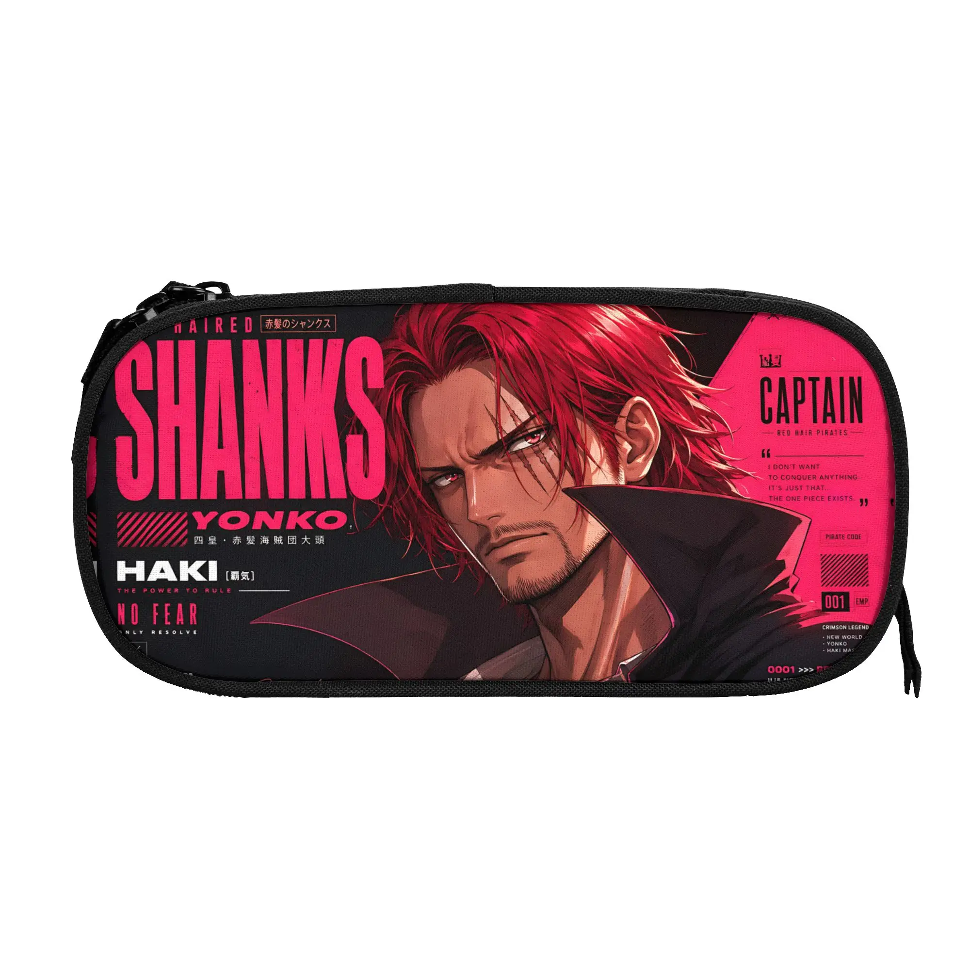 Custom Anime One piece Theme Large Capacity Bags for Child SHANKS Handheld Study Bag for Boys Gilrs Kids