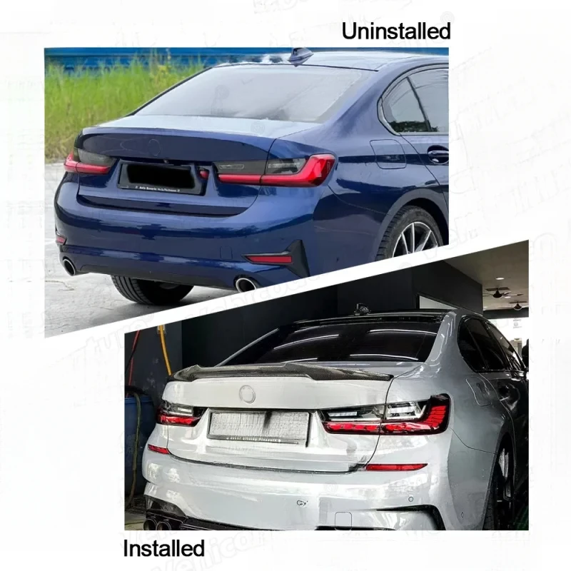 

Carbon Fiber Pattern Rear Wing for G20 3 Series Auto Body Systems Rear Spoiler Tail Wing Kit