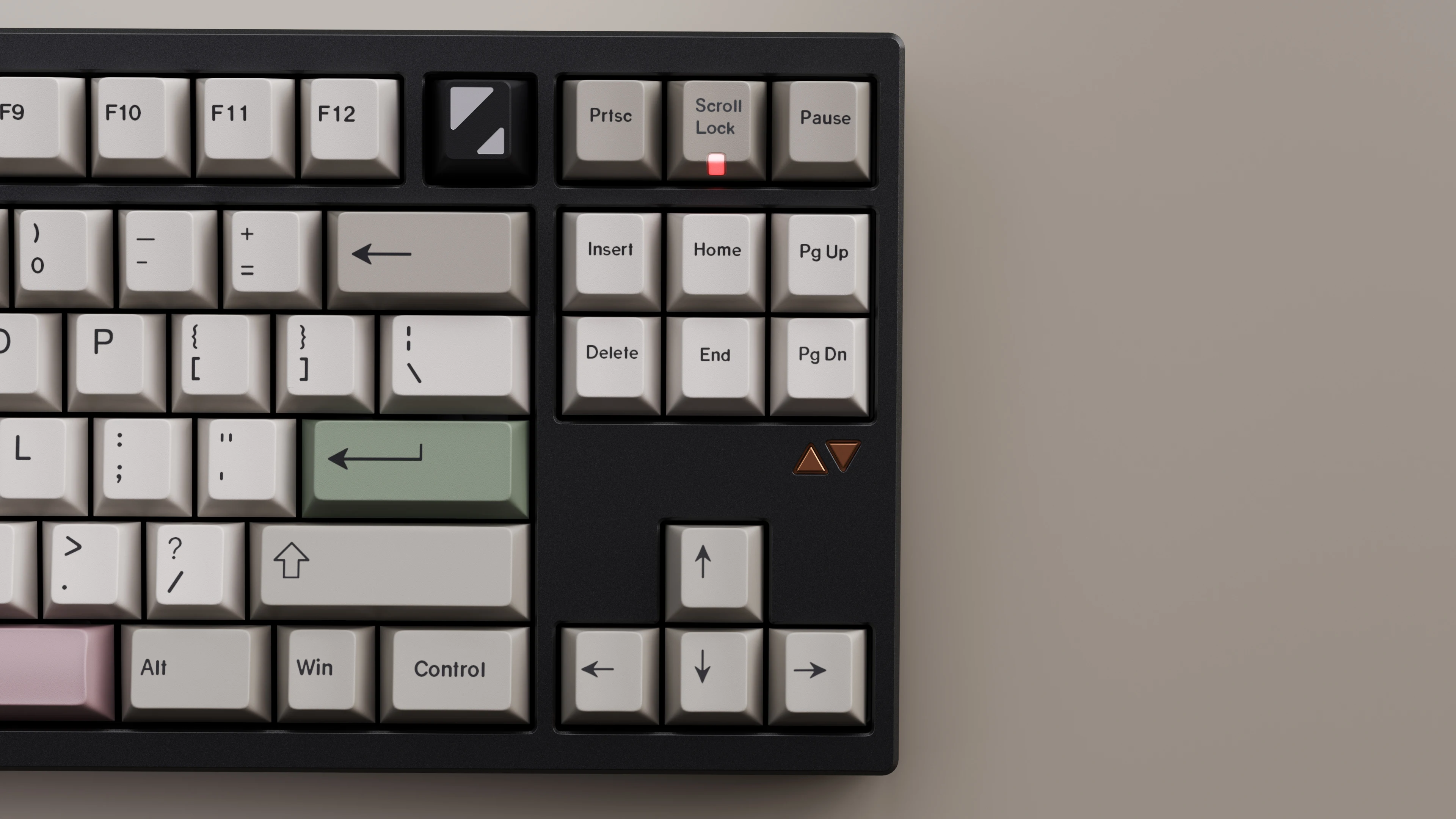 Originale LUMINKEY 80 accessori 9009 Caps Lock Light Indicator badge per tastiera