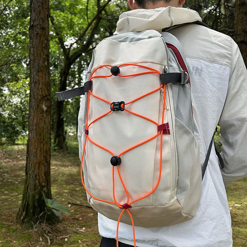 10pcs Backpack Expansion Kit - Elastic Cord with Buckles & Clips for Trekking Pole Attachment, Gear Organization, DIY Upgrade