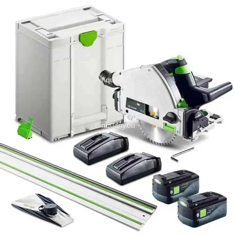 

Hot best quality brand new Festool-TSC 55KEBI-Plus/XL-FS (577282) 18V 5.2Ah Li-ion Cordless Plunge Saw