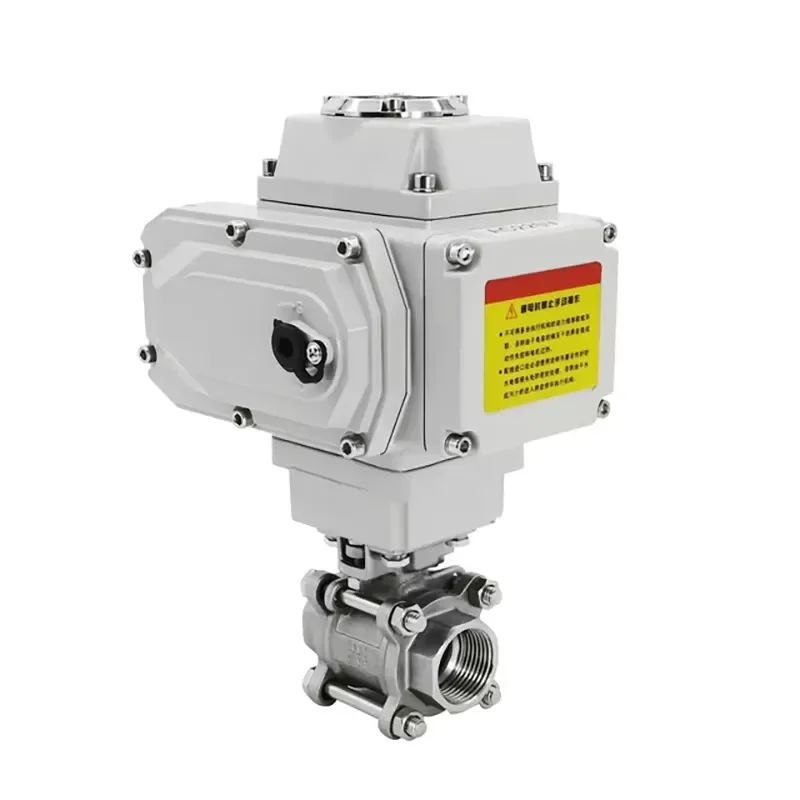 Magnetventil DN20 DN25 DN32 DN40 DN50 DN65 DN80 Stainless Steel High Platform Electric Ball Valves 220V 12V 24V Two Way Solenoid Water Pneumatik — Detail 3