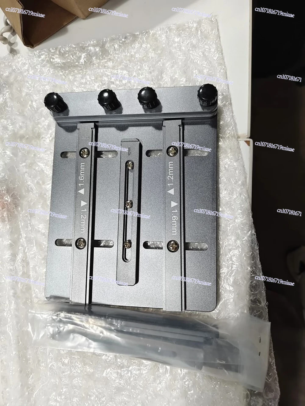 

New Version CNC Solder Paste Stencil Fixture - Mini Steel Stencil Printing Jig for PCB Assembly (Supports Double-Sided SMT)