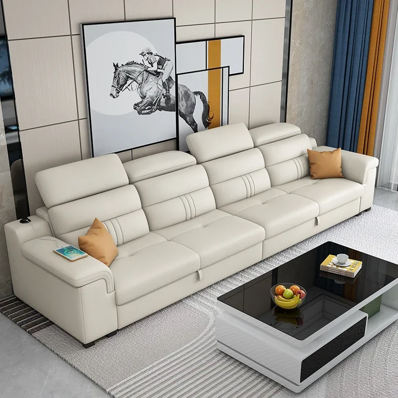 USB Foam Simple Couches Square Comfortable Lounge Living Room Sofa Bed Modern Foldable Divano Letto Pieghevole Home Furniture