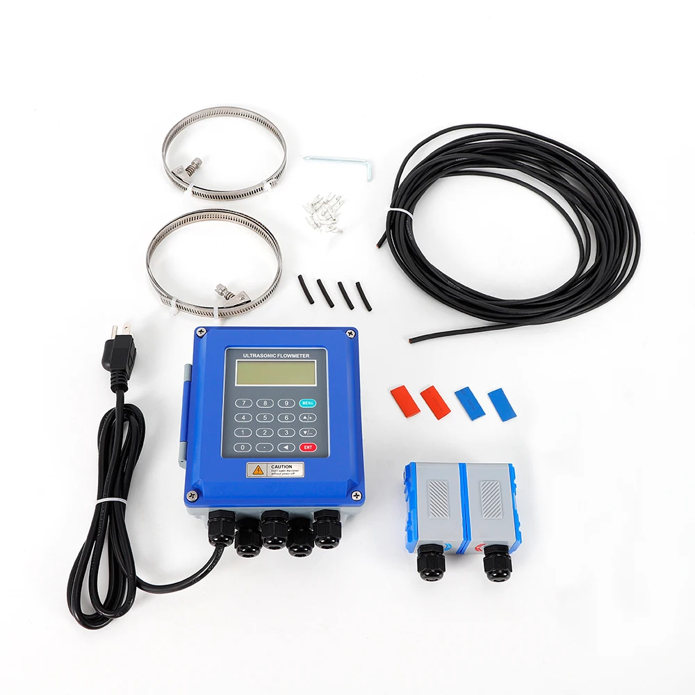 Ultrasonic flow meter liquid flowmeter IP67 protection TUF-2000B DN50-700mm TM-1