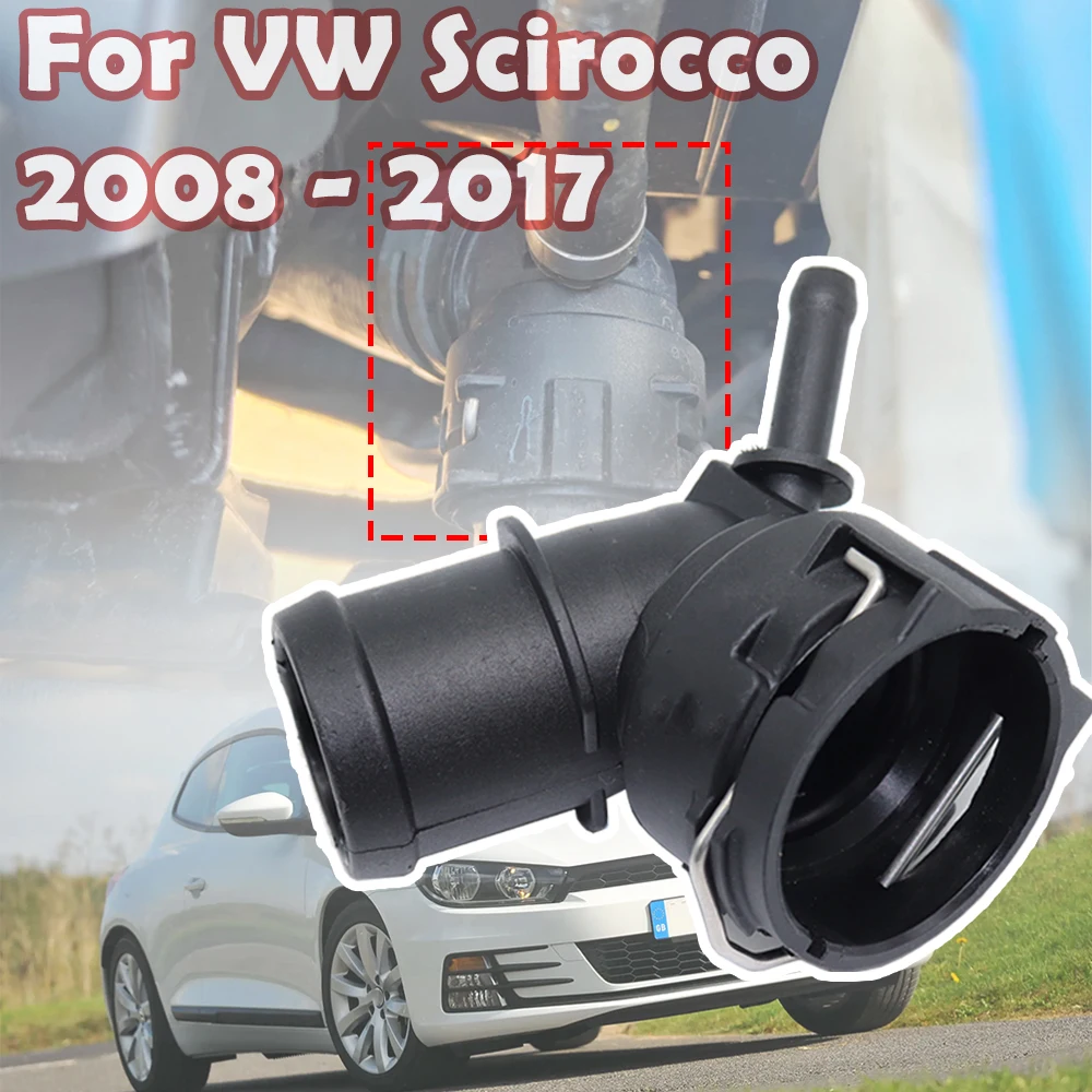 

Car Radiator Coolant Hose Flange Quick Acting Coupling Adapter Pipe Connector Seal Petrol For VW Scirocco 2008-2017 1K0122291BE