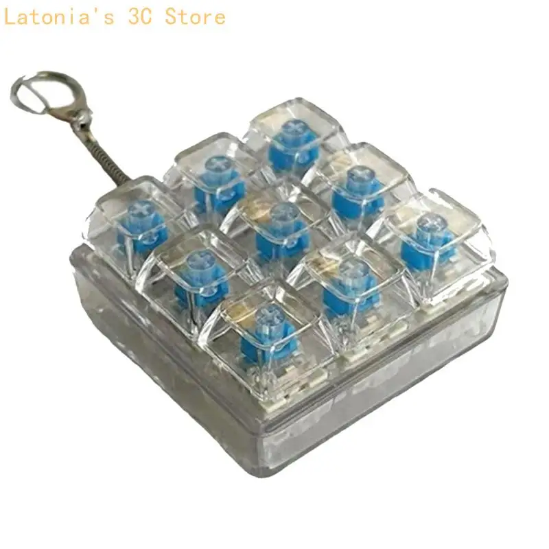 Mechanische Tastatur Tester Schalter Test Schlüsselbund Anhänger für Tastatur Schalter Testen Stress Relief Spielzeug X3UB – Detail 9
