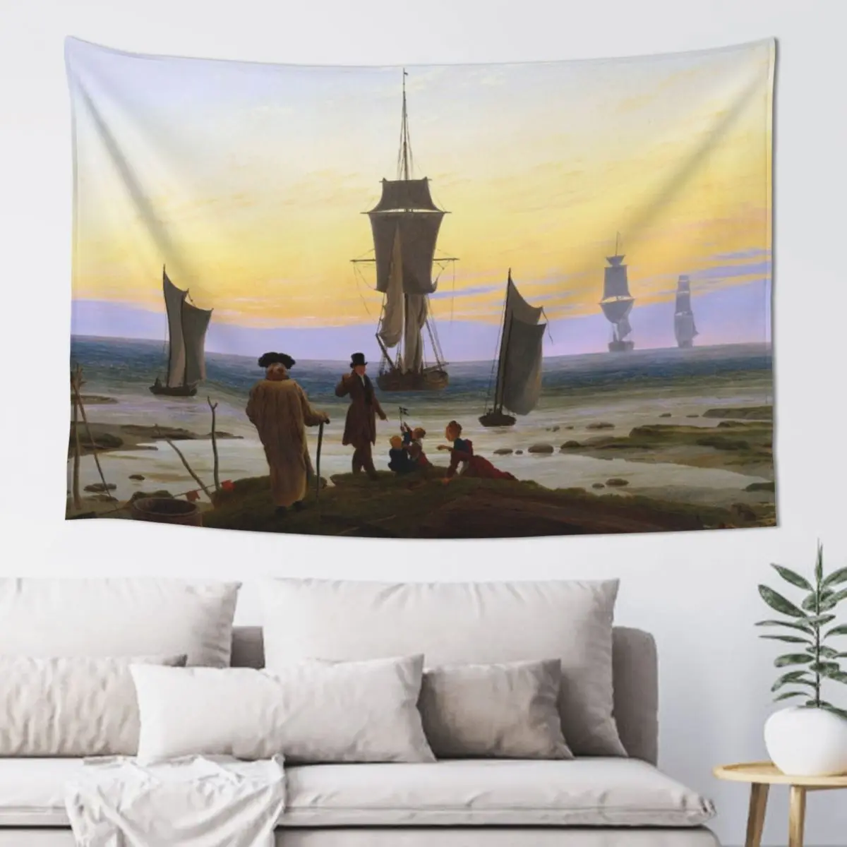 

The Stages of Life - Caspar David Friedrich - 1835 Tapestry For Bedroom Aesthetic Room Decor Tapestry