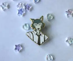 Carnivore gray wolf Enamel Pin
