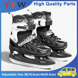 Adjustable Size 26-44 Figure Ice Skating Shoes Professional Skates Kids Adults Outdoor Skiing Skating Sneakers Ice Blade Shoes