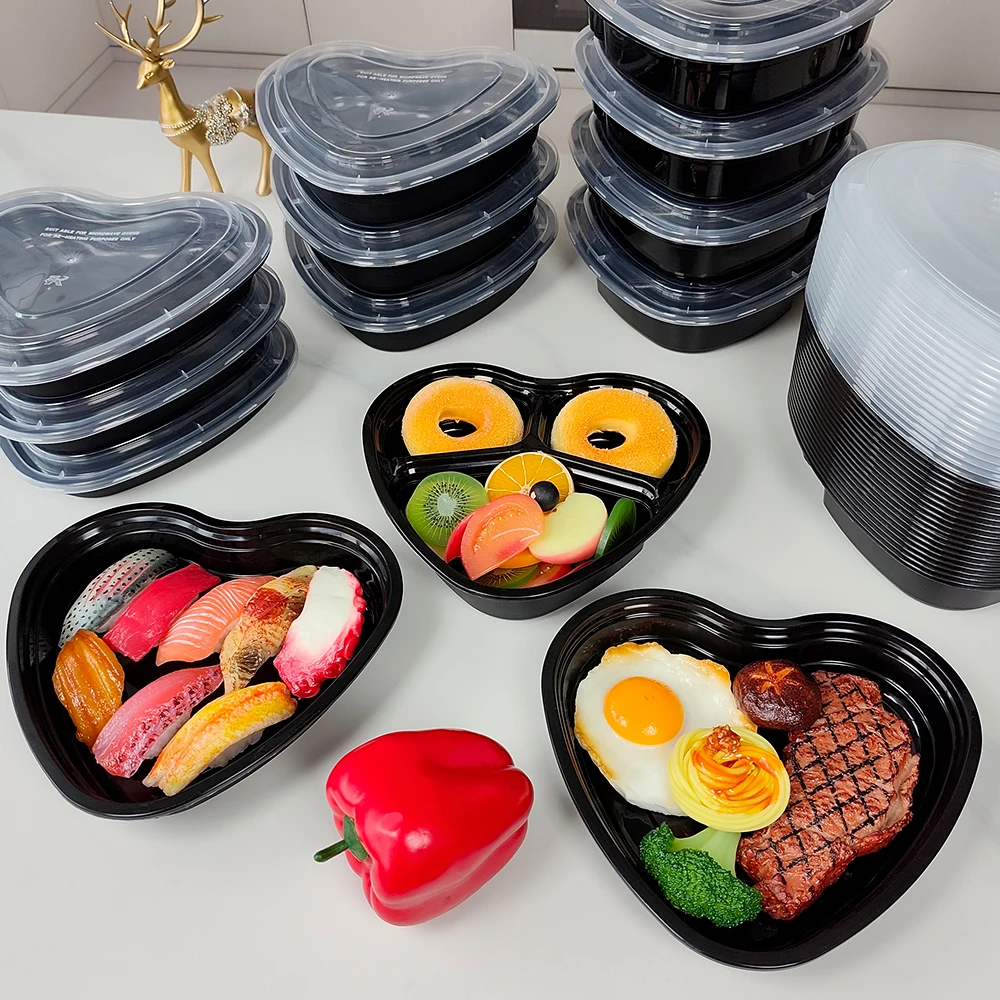 20 Stück, herzförmige Behälter – Meal Preparation Bewertung und Preis
