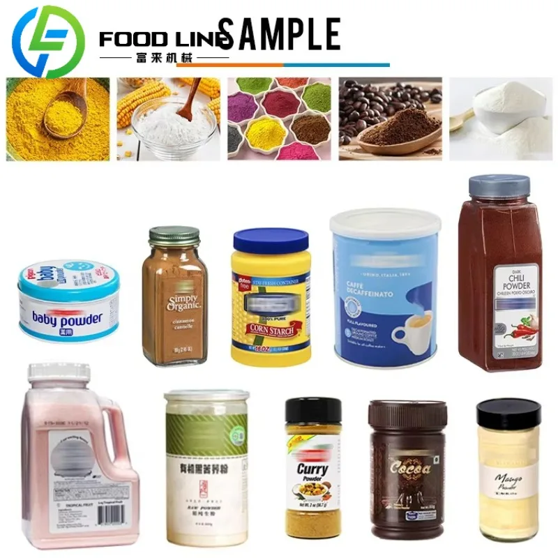 Automatic Auger 2kg 2.5kg Soy Milk Powder Bottle Jar Can Filling Machine