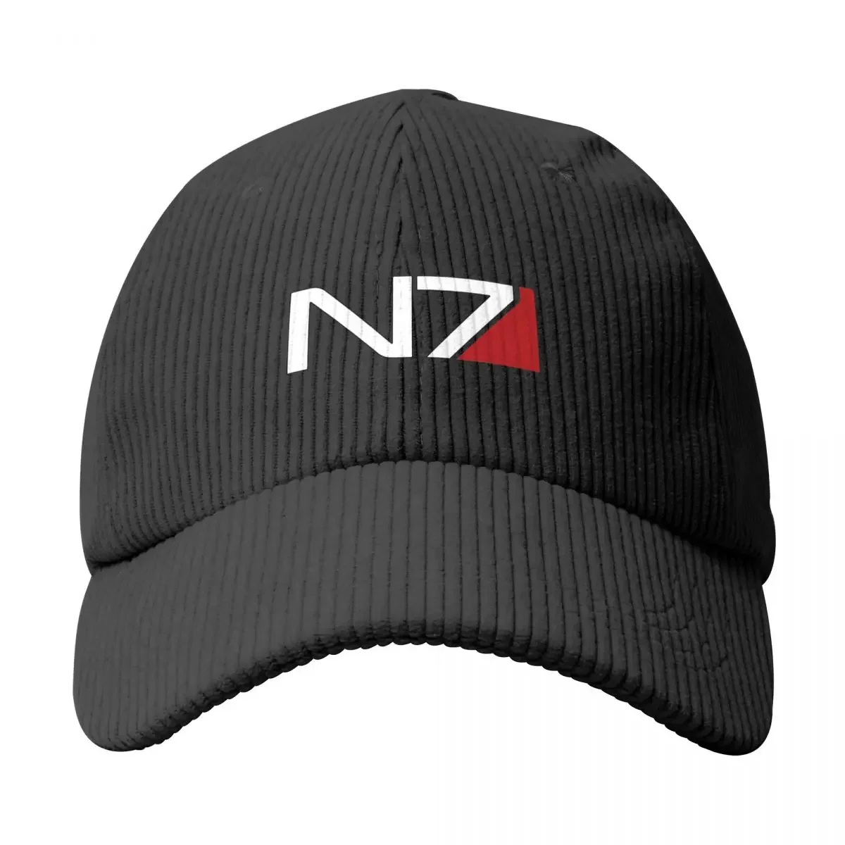 Bone De Beisebol Mass Effect Corduroy Para Homens E Mulheres, Protetor Solar Ocidental, Wild Ball Hat, N7