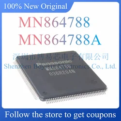 NEW MN864788 MN864788A.Tested image processor chip. Package QFP-144