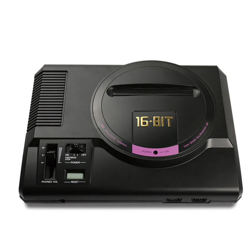 2025 16 bit Video Game Console for SEGA MEGA DRIVE 1 Genesis High definition HDMI Out with 2.4G Wireless Controlle Cartridge