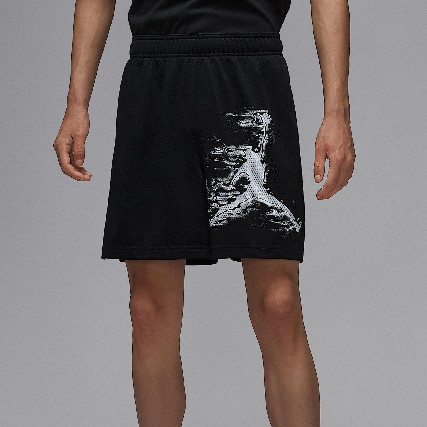 

Nike Genuine JORDAN Men's Printed Mesh Breathable Sports Shorts HQ8666-010