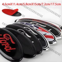 114mm 150mm 175mm rejilla delantera de coche tapa de capó de maletero trasero Logo decoración cubierta para Ford Focus Fiesta Ranger Mondeo Mustang Accesorios