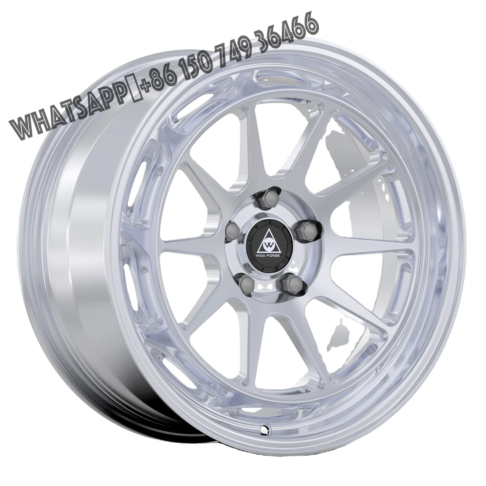 

Custom Forged Wheels Hot Sale OEM Passenger Car 5x112 5x120 5x130 Alloy Wheels Silvery