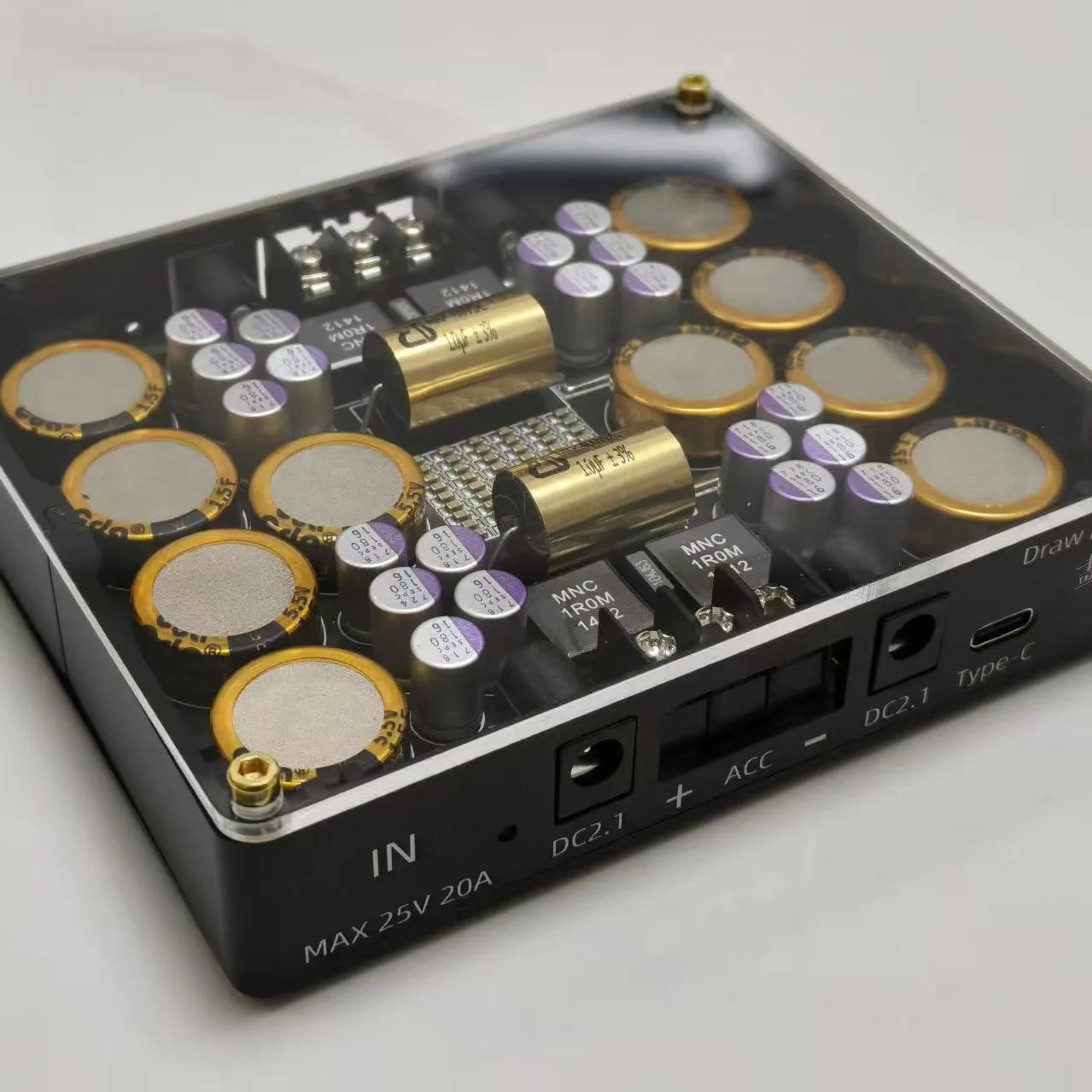 Dragon Paint V2 HiFi Power Conditioner Audio Purifier Linear Power Supply DC Filter for Amplifier DAC Raspberry Pi