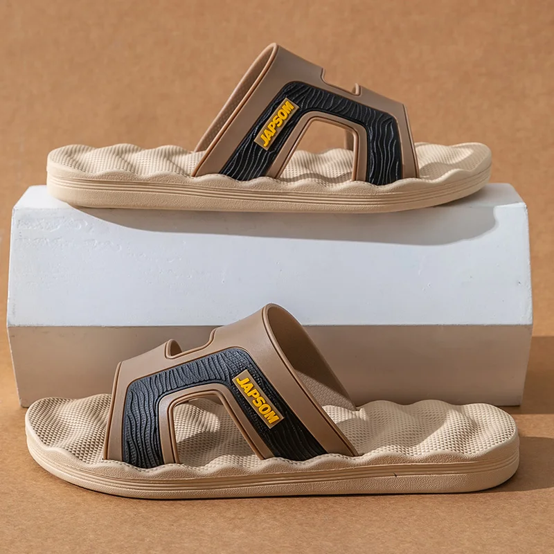 

Шлепанцы Fnd мужские однотонные, модные простые мягкие удобные, на платформе, модные, однотонные