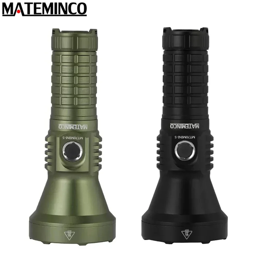 Long Range Throw Light MATEMINCO MT70MINI-S Flashlight Max 3050 Lumen 1280M Torch Lantern With 26650 Li-ion Battery